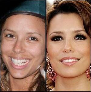 eva longoria without makeup